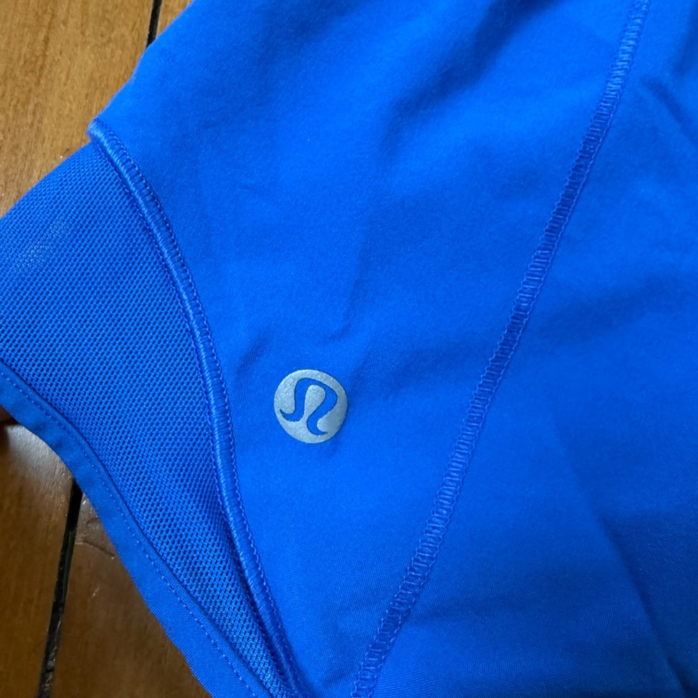 Royal Blue Lululemon Shorts - Picture 3 of 4